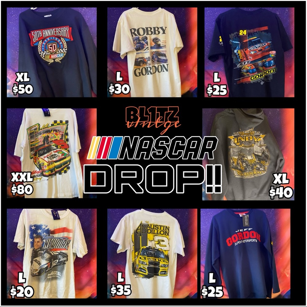 Nascar Personalized Drop